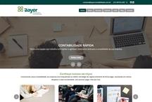 Bayer Contabilidade: Website criado pela ALDABRA