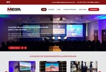 Mega Eventos: Website criado pela ALDABRA