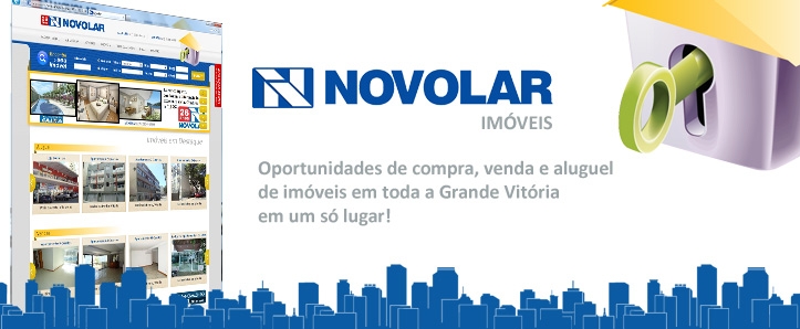 Novolar Imóveis - Site da empresa com ofertas de compra, venda e aluguel de imóveis.