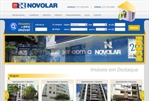 Novo Lar Imóveis: Website criado pela ALDABRA