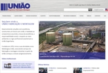 União Engenharia: Website criado pela ALDABRA