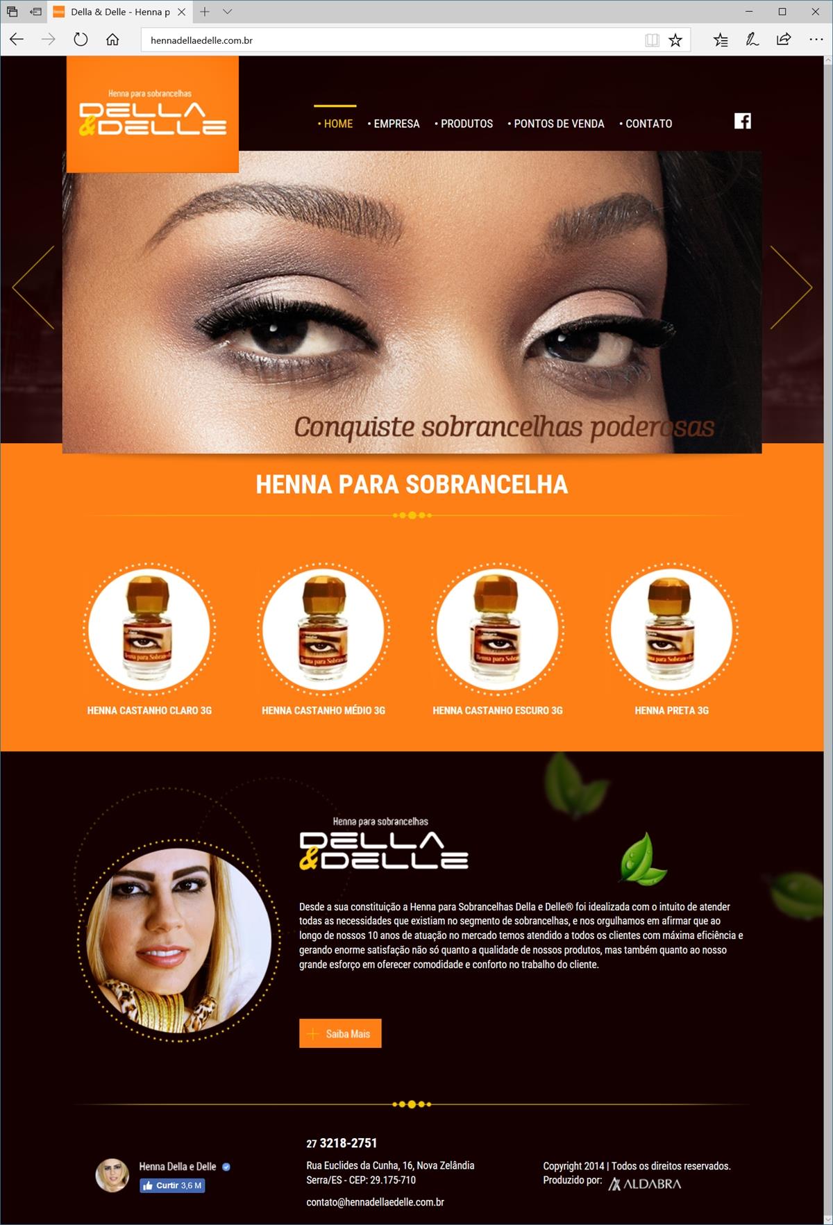 Projetos de Criação de sites:
