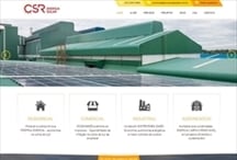 CSR Energia Solar: Website criado pela ALDABRA