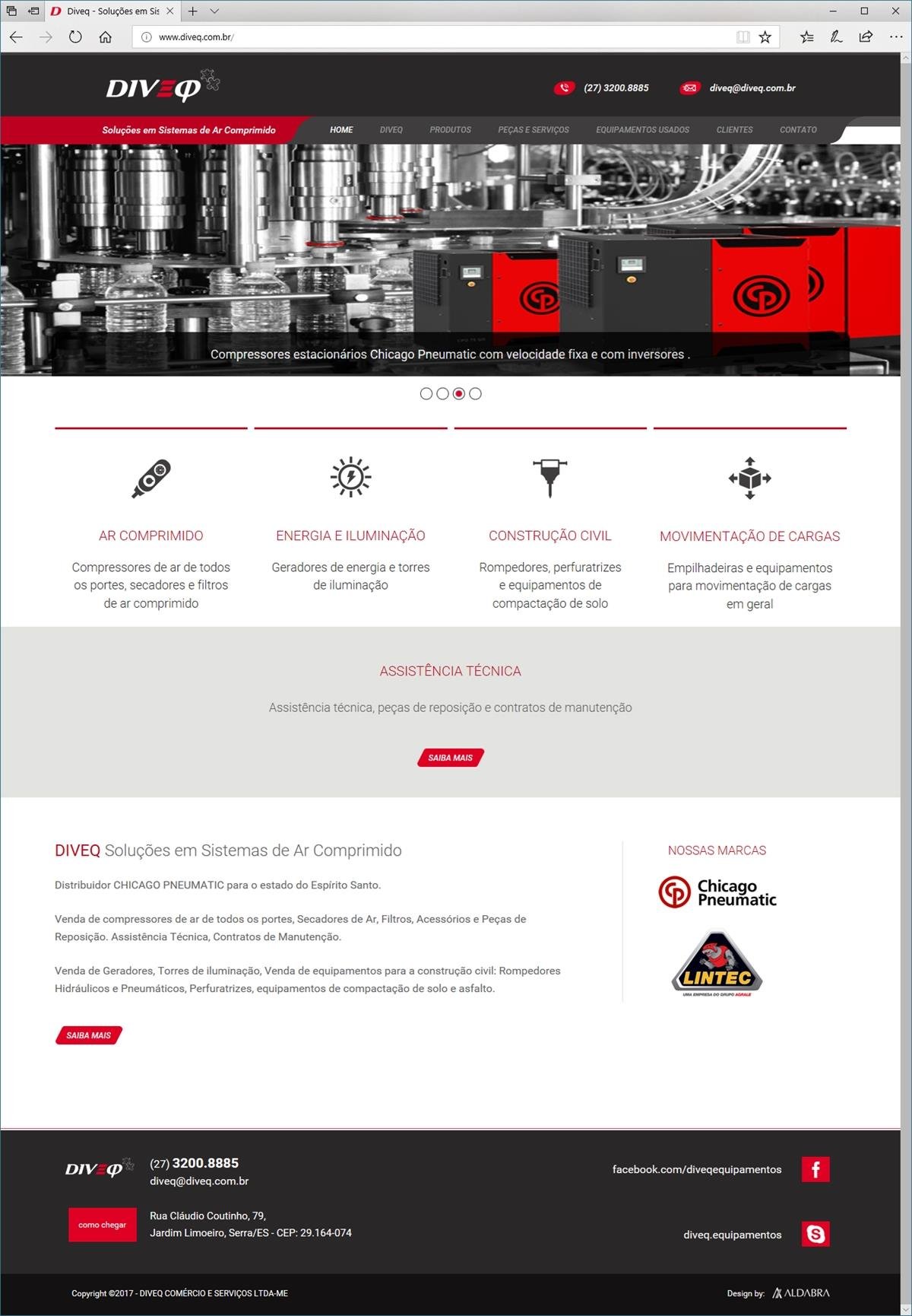 Projetos de Criação de sites:
